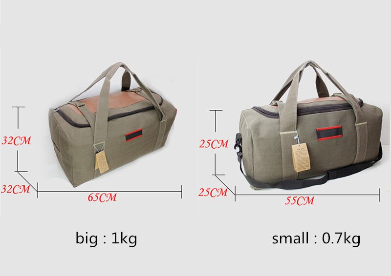 BOWTAC-bolsa de viaje de gran capacidad para hombre, bolso de gimnasio de lona, equipaje de gran tamaño, plegable, impermeable, deportivo