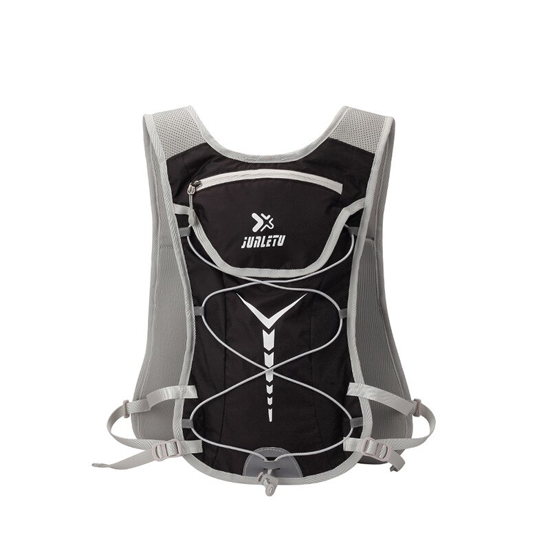 water bag backpack Beach sports bag ultra-thin close-fitting cross-country Women's gym running Travel Backpack hydration: Black