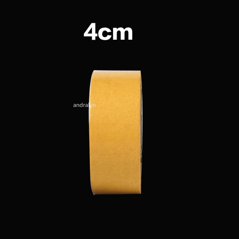 Nastro biadesivo super adesivo ad alta viscosità: perfetto per il fissaggio di moquette, pelle, pareti e pavimenti!: Oro / 20M