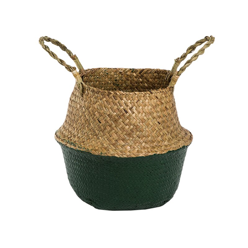 Ensemble De 3 Pièces, Pots Tissés En Herbe De Mer Naturelle, Panier En Rotin Pour Plantes, Paniers De Rangement Décoratifs Pour La Maison | Leroy Merlin