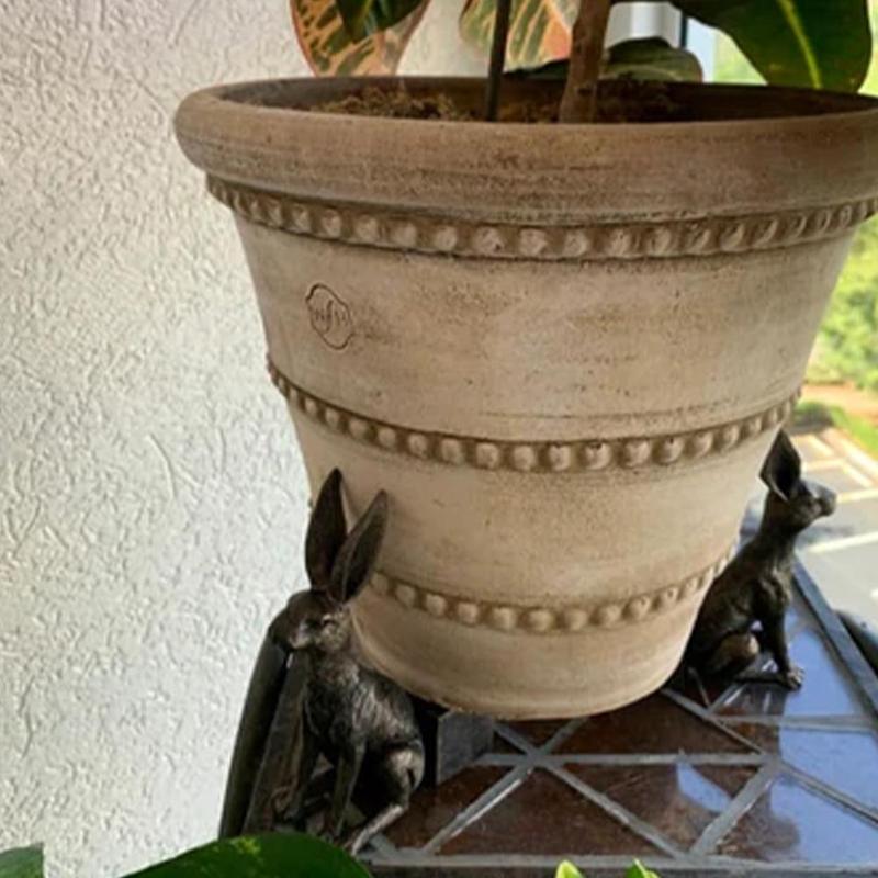 Dier Plant Pot Voet Bloempot Ondersteuning Hars Ambacht Decoratie Set Van 3 Outdoor Standbeeld Tuin Pot Planter Voeten Planter ondersteuning