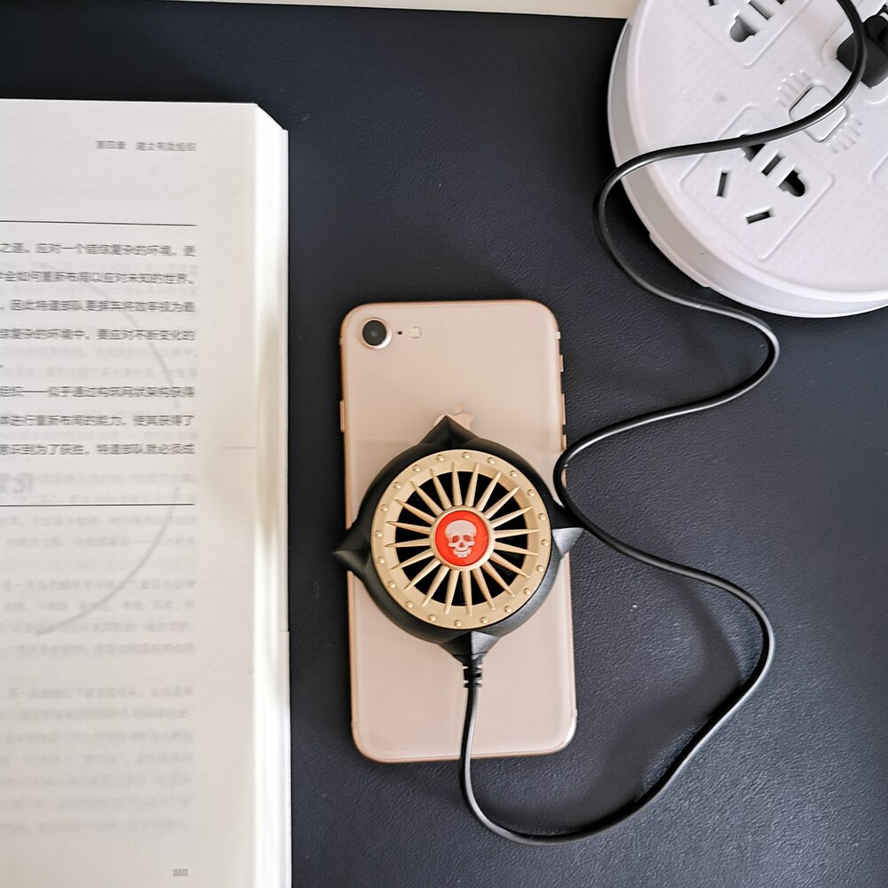 ! ACCEZZ Radiator Gaming Draagbare Ventilator Mobiele Telefoon Cooler Koellichaam Led Voor Iphone 11 Pro Max 8 7 6 Xiaomi universele Cooling Pad
