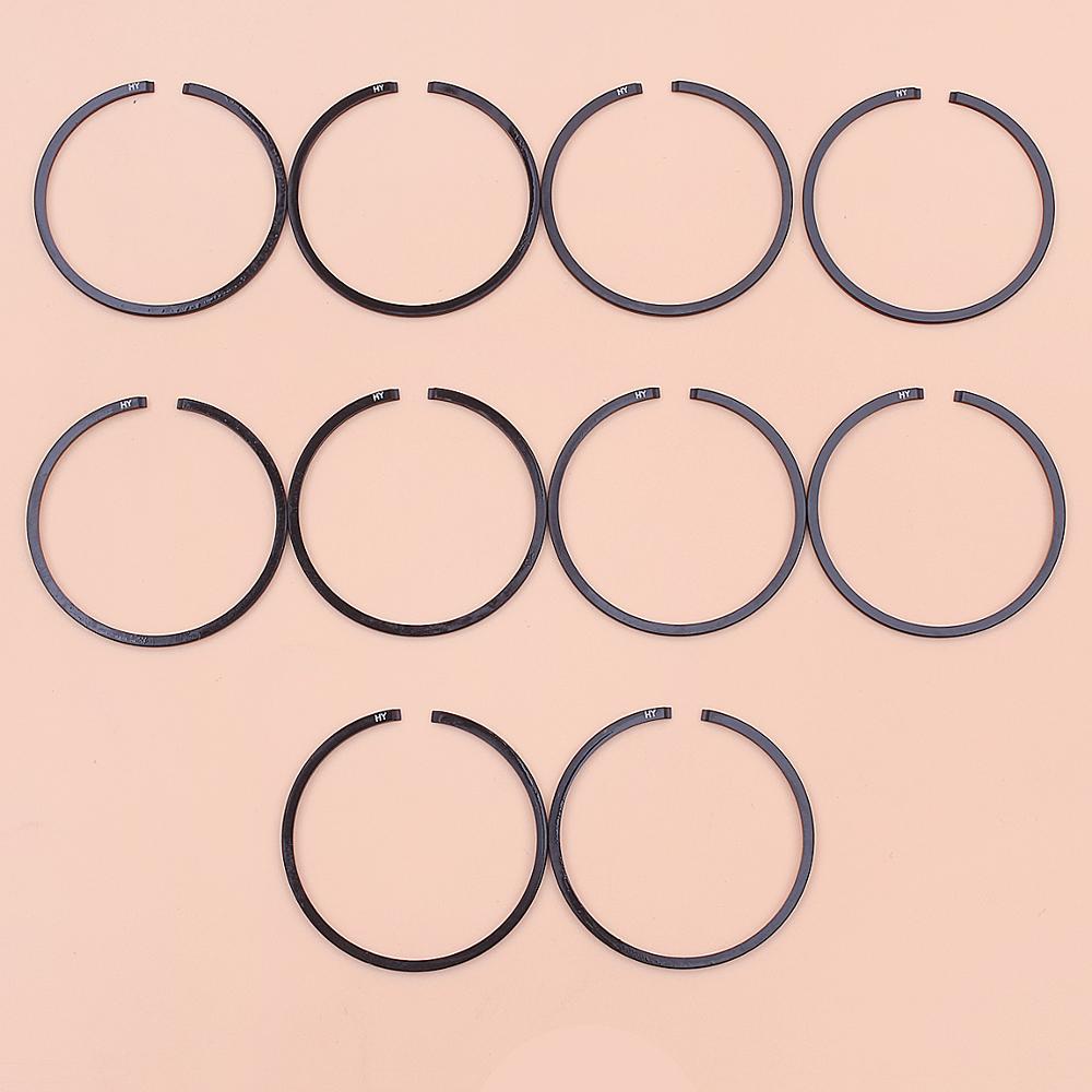 10 stk/parti 37mm x 1.2mm stempelringe til stihl  ms192t ms170 017 ms 170 motorsav 1130 034 3003