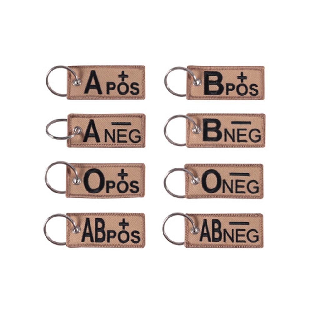 Persoonlijkheid sleutelhanger a+b+o+ bloedgroep sleutelhanger stijl sleutelhanger rugzak hanger