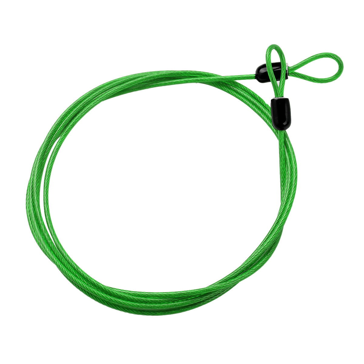 2 Security Safety Cord Rope Double Loop Braided Stainless Steel Luggage Lock Cable Fastener Wire String for Bag Suitcase Purses