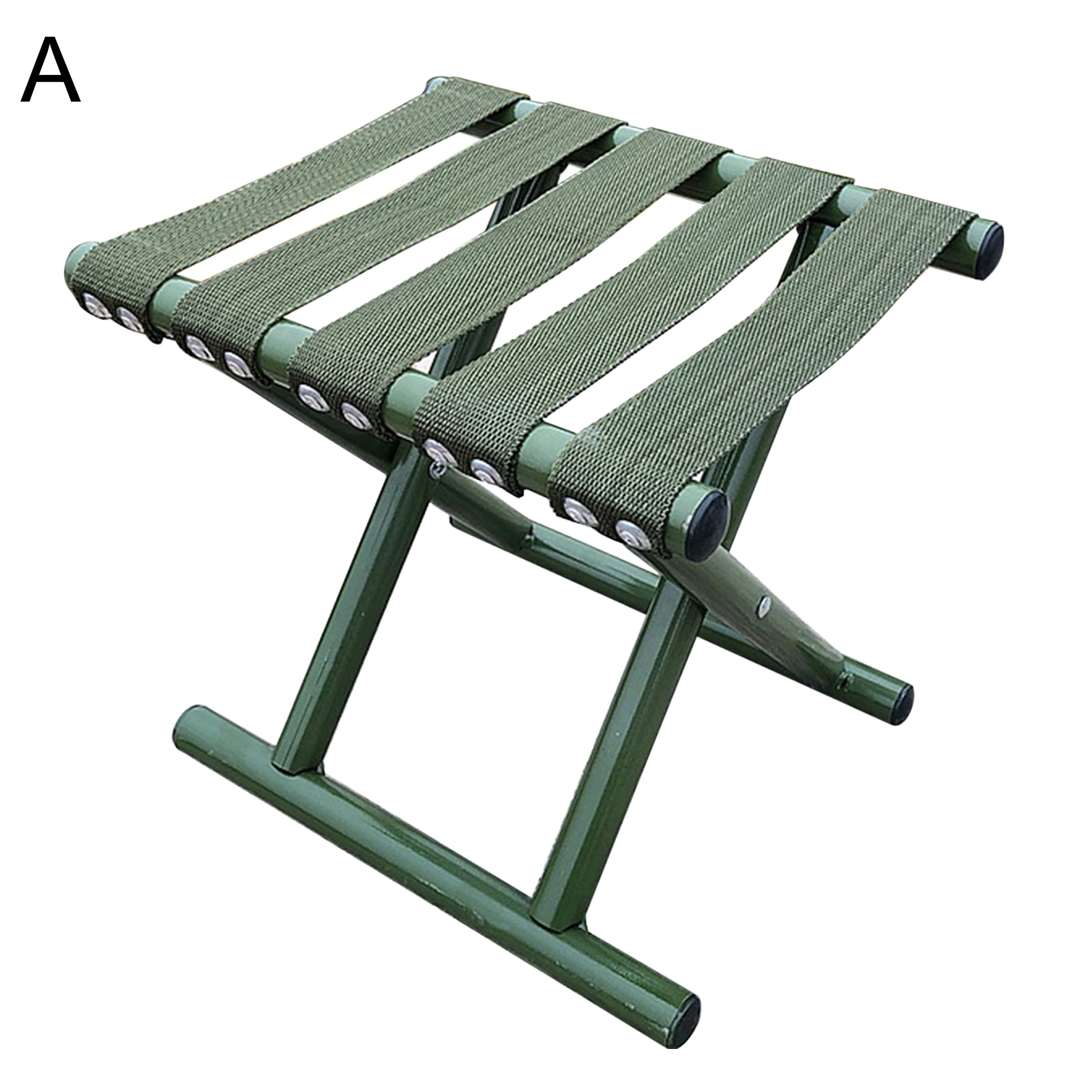 Opklapbare campingstoel Outdoor Statief Kruk Lichtgewicht draagbare stoel Kleine 3-potige canvas stoel voor wandelen Camping Vissen Picknick Strand BBQ Travel20 | NL