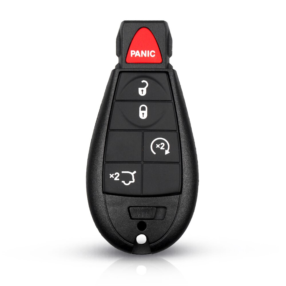 KEYYOU 3/4/5/6/7 Buttons Remote Smart Car Key Shell For Jeep Grand Cherokee Chrysler 300 Town &amp; Country Dodge Challenger Charger: Model 6