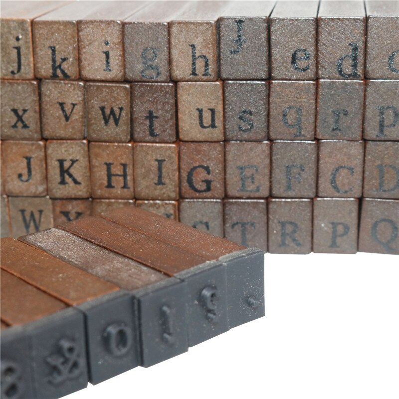 Segl engelsk alfabet kursiv digital engelsk stempel træ digitale bogstaver segl sæt standardiserede frimærker engelsk brev stempel