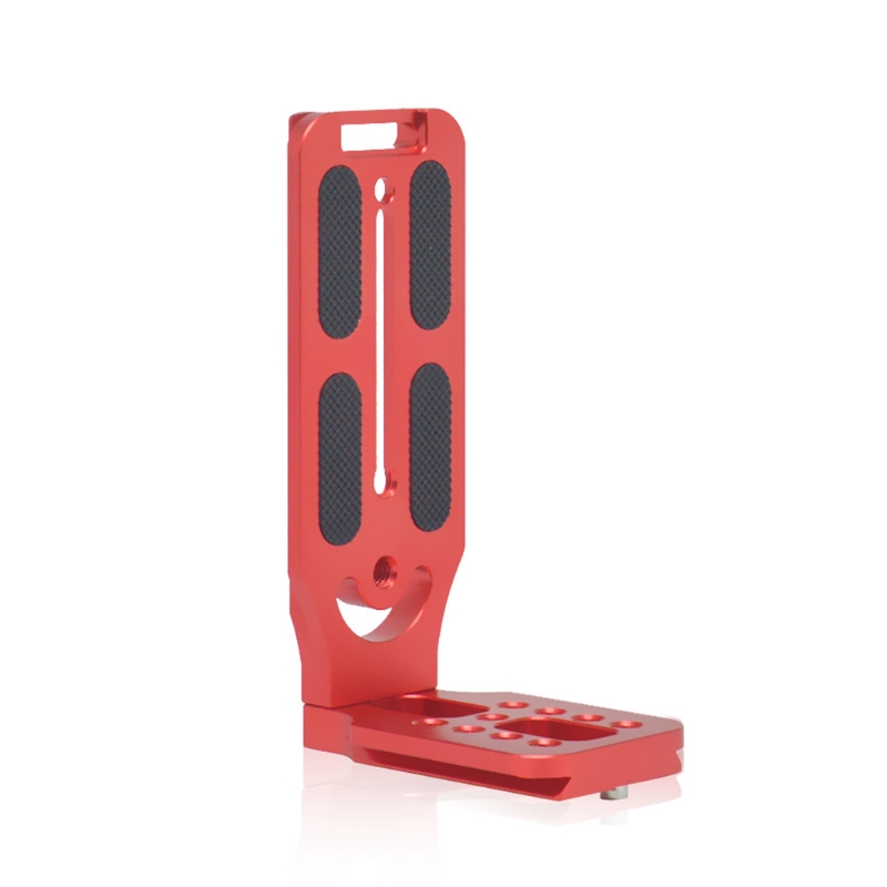 DSLR Kamera L Halterung schnell Freisetzung Platte Vertikale L Platte Video Schießen Universal- Montage Halterung mit 1/4 Zoll Schraube