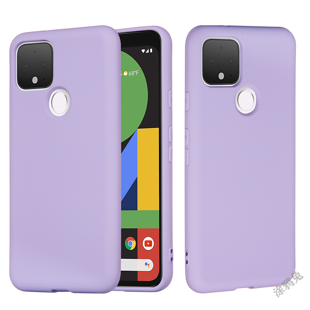 Liquid Silicone Case For Google Pixel 5a Soft Gel Rubber Protective Cover Pixel5a