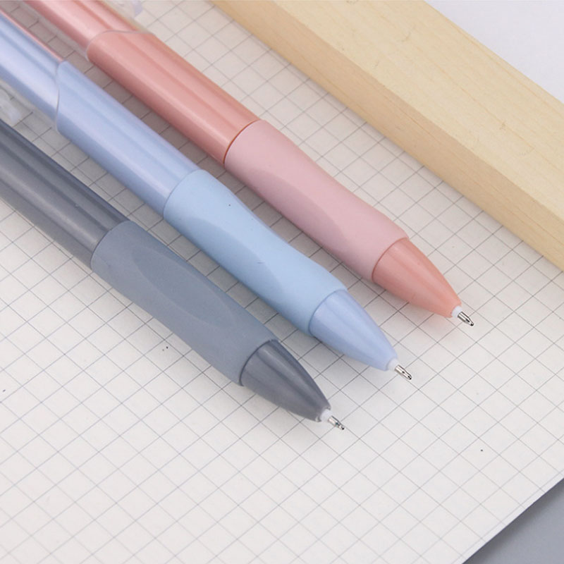 5 pcs gel pen ins smooth press quick-drying 0.5mm black pen ballpoint pens school supplies stationery