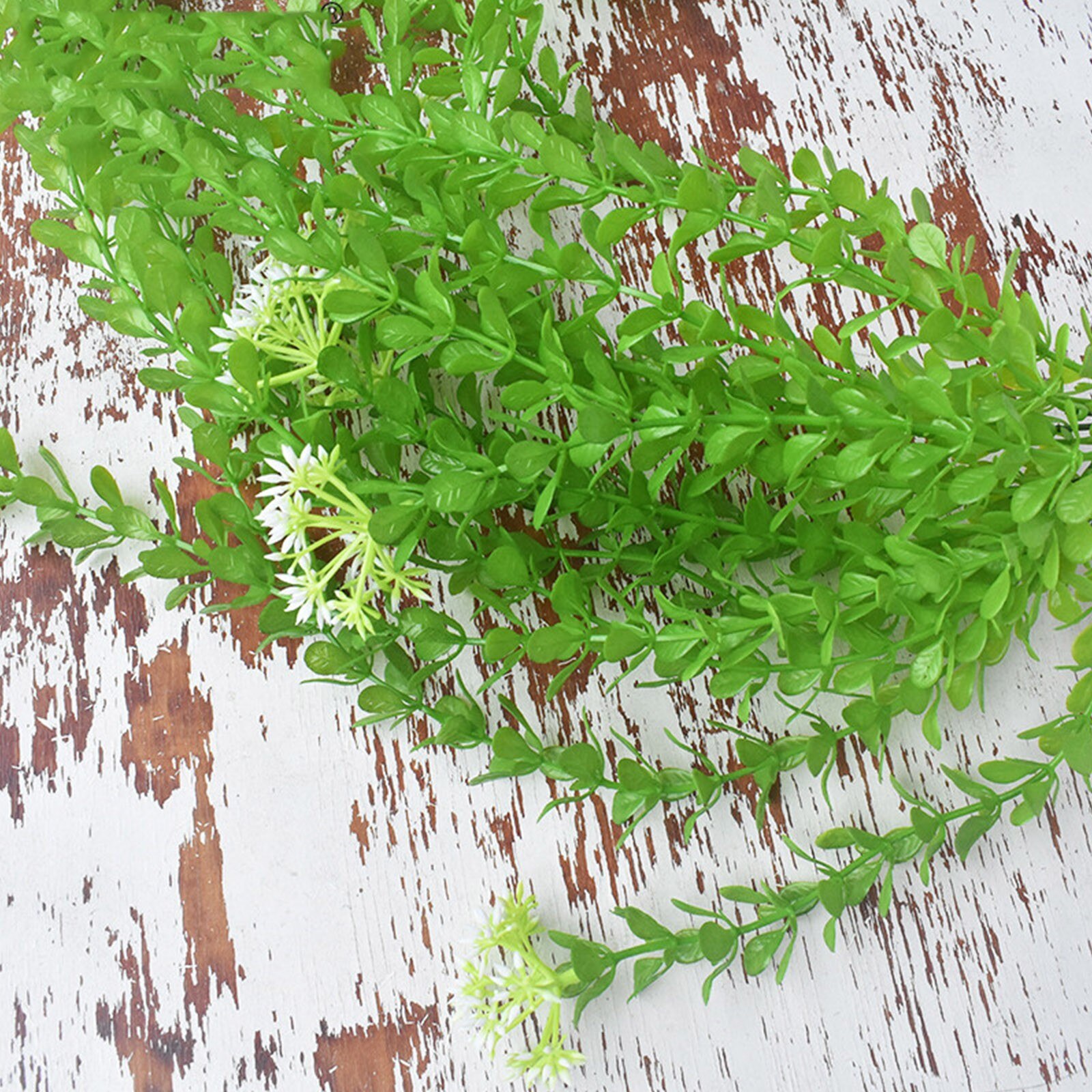 Green Artificial Hydrangea Wall Hanging Vine Long Artificial Plant Decoration Simulation Rattan Leaves Branches Green Plant