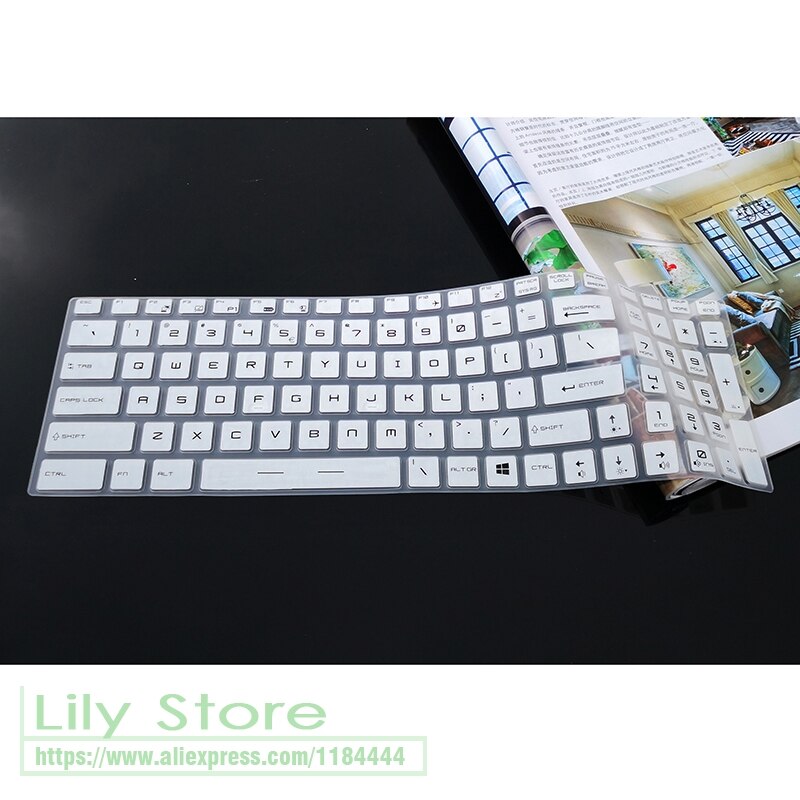 for MSI GE75 GT76 titan / GP75 leopard / GF75 thin / GE65 GE 75 raider / GP65 9se 9sd Keyboard Protector Cover Skin rotector
