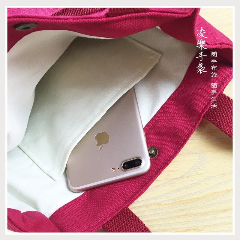 Bento lunchbox tas met lunch draagbare lunch canvas eco tas kantoormedewerker handtas student kleine lunchbox tas