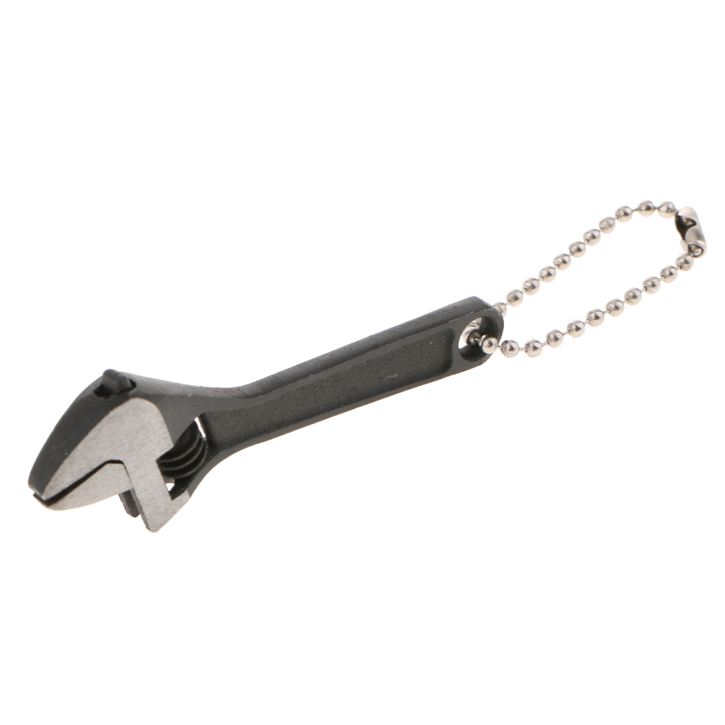 Mini Anti-slide Universal Monkey Wrench Adjustable Spanner Adjust Wrenches Scale Key Hand Tool