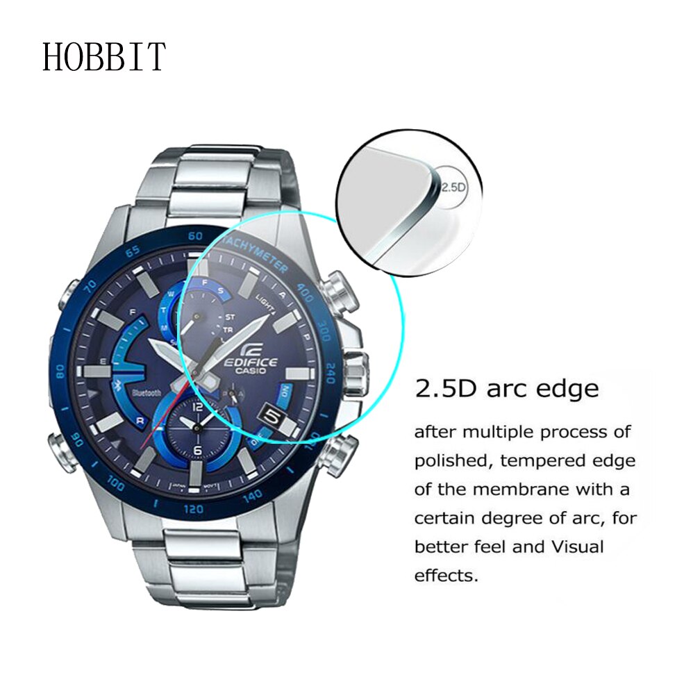 2PCS Tempered Glass For Casio EDIFICE EQB-900DB EQB-900D EQS-800BCD EFV-600D EQS-930DB EQS-930DC EQB-1000AT EFR-571DB 1A 2A Film