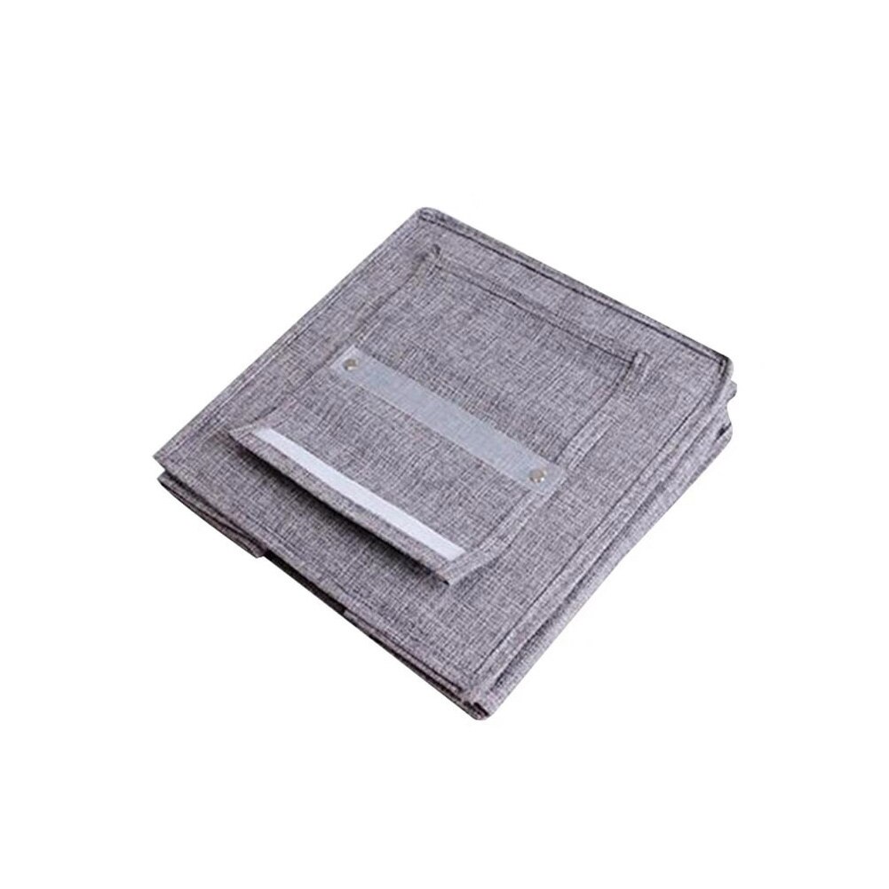 5 Shelf Dustproof Hanging Closet Organizer Foldable Nursery Room Collapsible Bedding Wardrobe Storage Easy Install Clothes Home