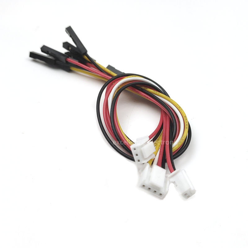 5 peças pa 2.0mm pap para dupont fio fêmea 2/3/4/5/6/7/8/9/10p pa2.0 26awg 20cm conector de caixa de cabo PAP-04V-S PAP-05V-S