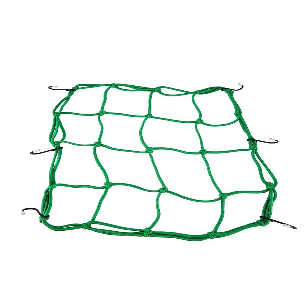 6 Hooks Motorcycle Hold down Fuel Tank Mesh Net Luggage Helmet Mesh Net Mesh Bungee Mesh 5 colors