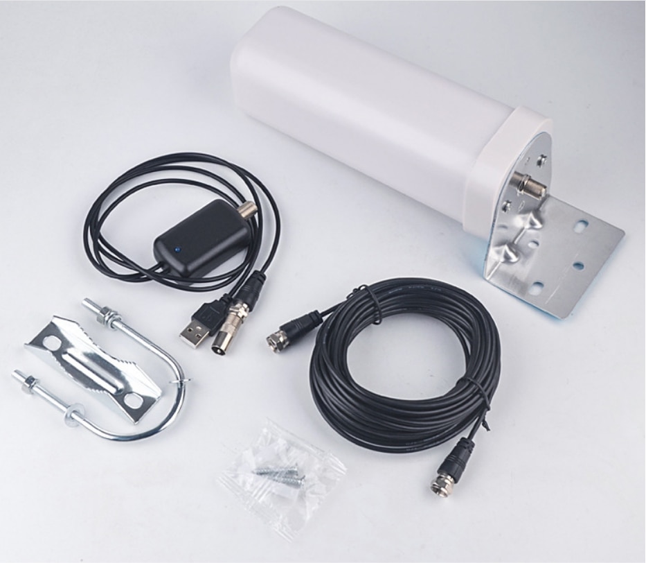 Outdoor digital TV antenna indoor and outdoor DTMB rural old household HD signal receiver 4K 1080p ATSC with amplifier accessori: Default Title