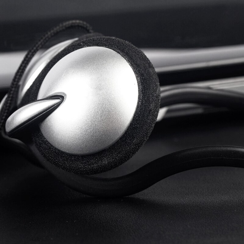 SY720 6.35Mm Multifunctionele Sport Bedrade Nekband Headset/Hoofdtelefoon Met Bass Metalen Behuizing Oortelefoon