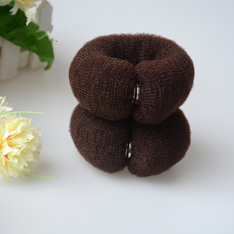 Éponge magique en mousse pour faire un chignon pour femmes, 1 pièce, accessoires de coiffure, bricolage,