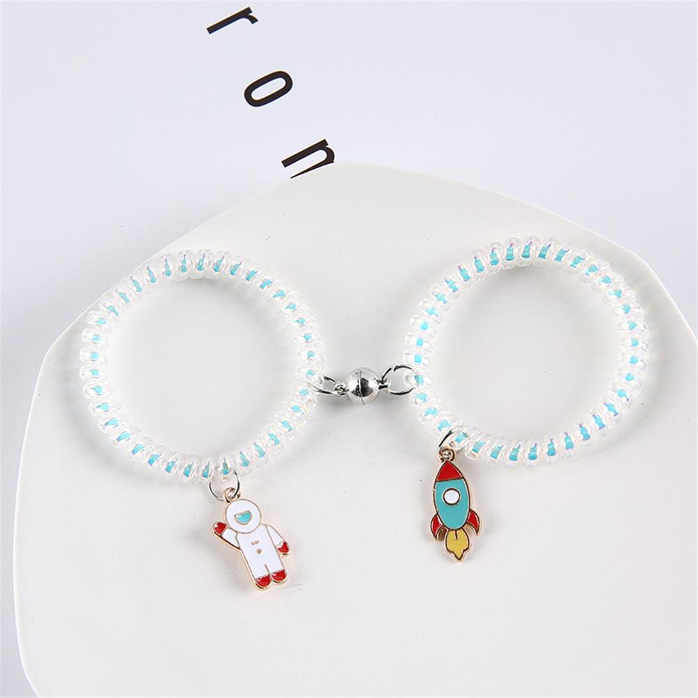 Magnet Paar Armband Trendy Stern Astronaut Armband Charme Attraktive valentinstag für Frauen Männer 2 teile/satz: Style I