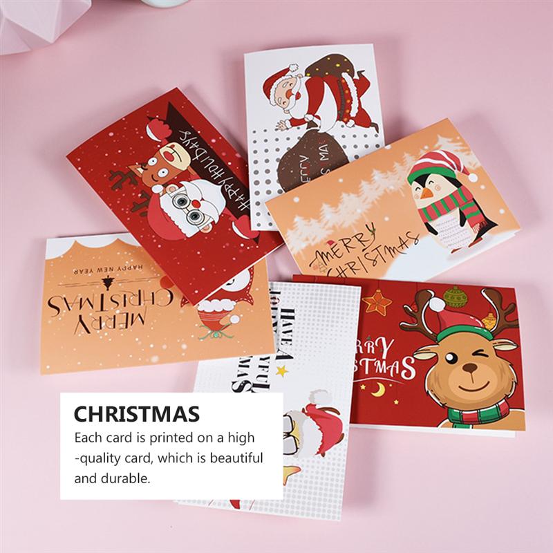 1 Set/24 Vellen Kerst Wenskaart Envelop Afdichting Decals Cards