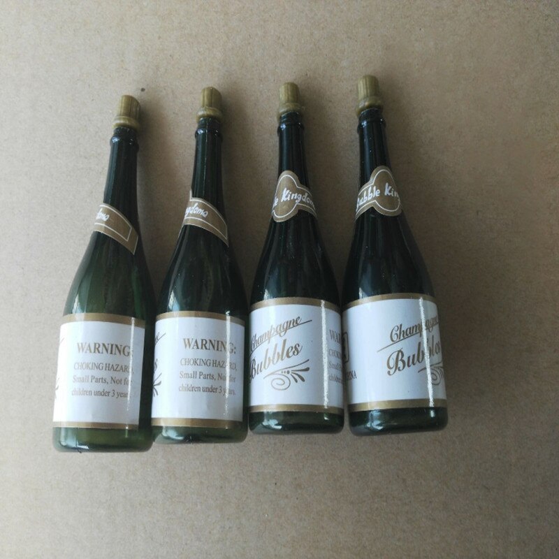20 Pcs Mini Champagne Bubbles Empty Bottle Wedding Favors Reception Year