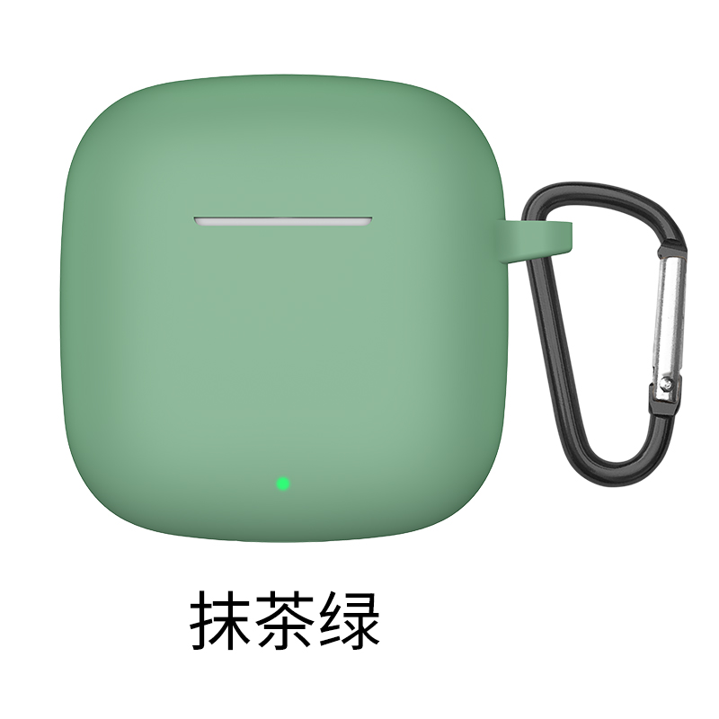 Voor Huawei FreeBuds SE2 hoofdtelefoon beschermhoes siliconen hoes all-inclusive stofdicht anti-kras oortelefoon opberghoes: Donkergrijs