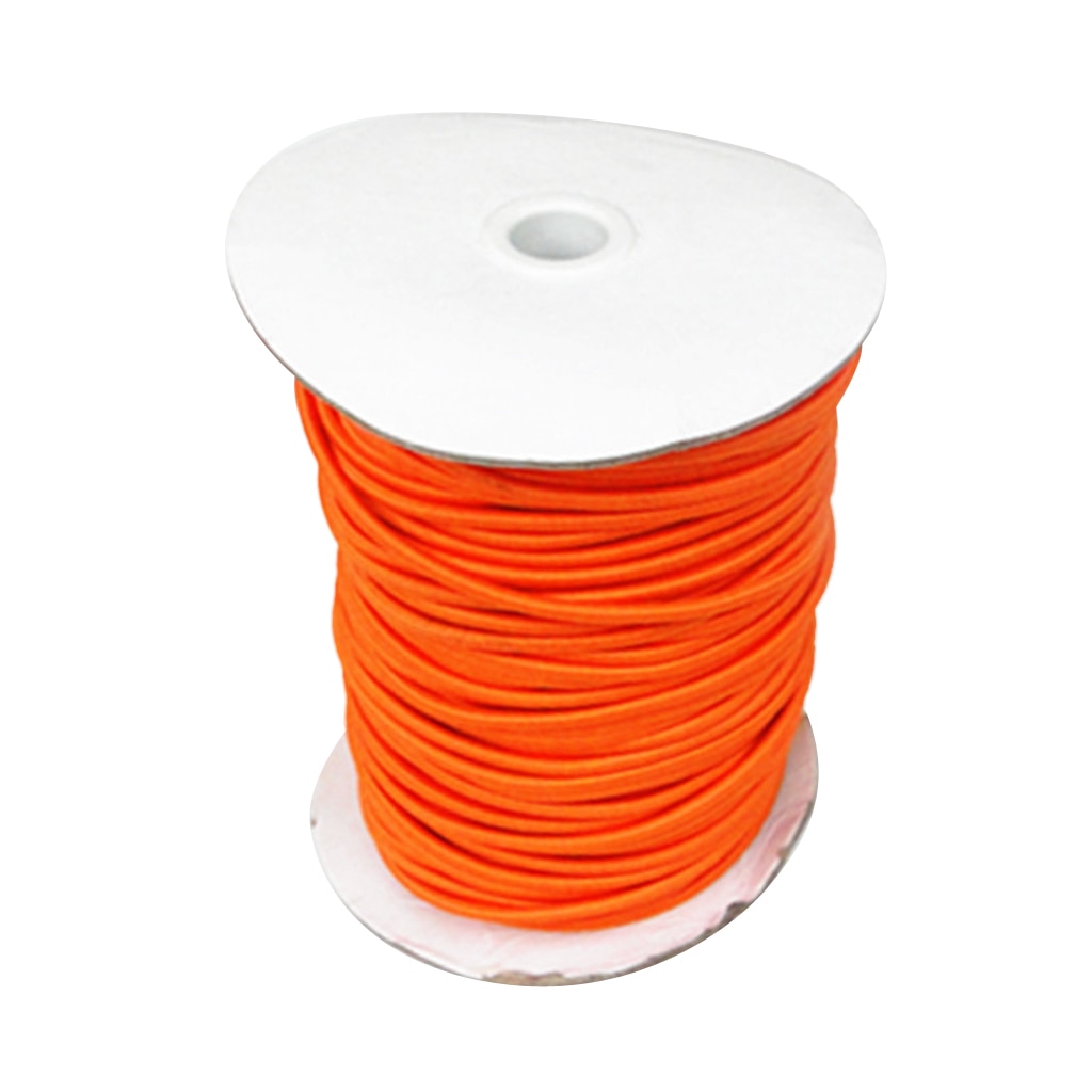 Cuerda Elástica naranja de 4mm y 10m, cordón de choque, fundas para barcos y remolques