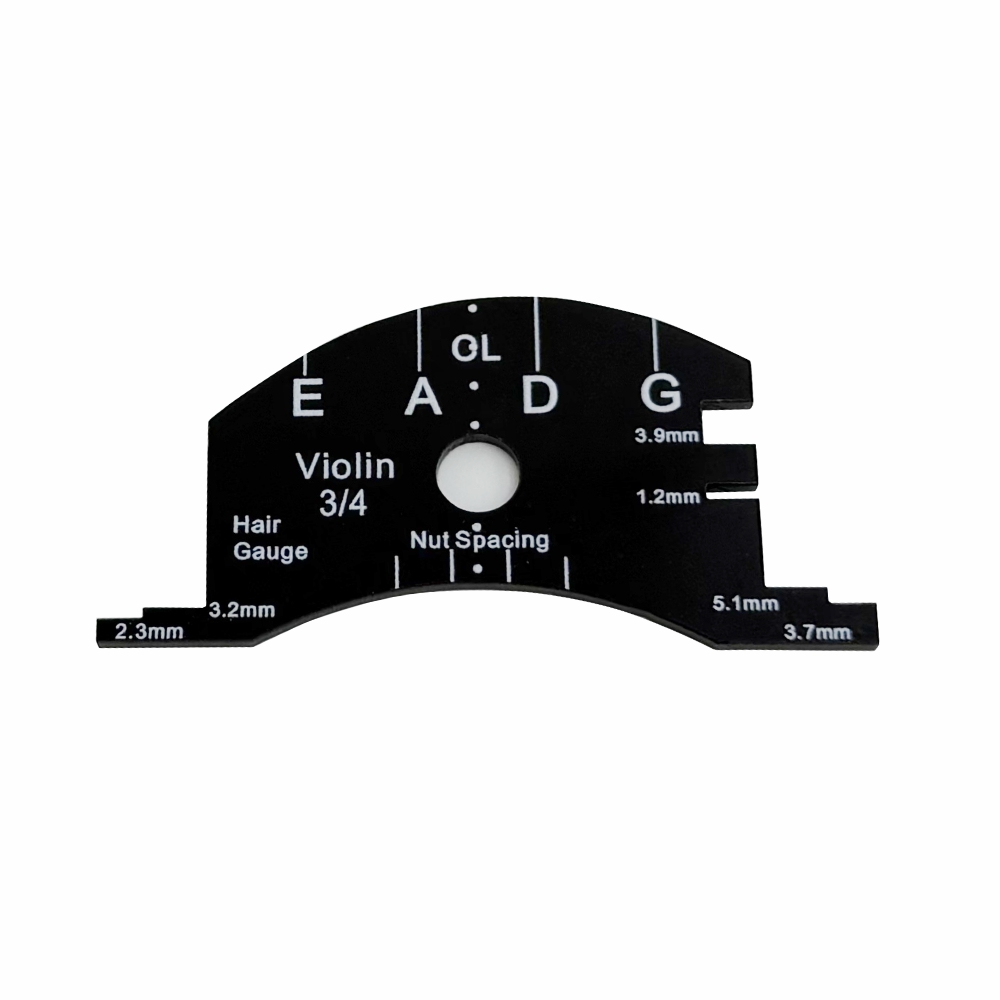 Violin cello bro multifunktionelt værktøj 4/4 3/4 1/2 violin broer reparationsværktøj støbeform bratsch reference gribebræt, violin dele: Lysegul