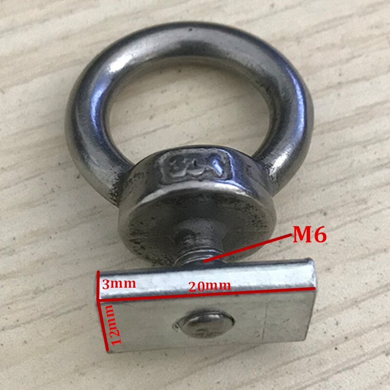 ALWAYSME 2PCS-PACK Roof Box Rack Carrier T-Bolt And Eye-Nut