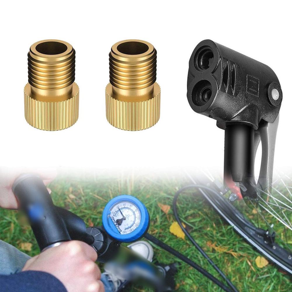 2pcs/set Bicycle for Presta to Schrader Valve Converter Adapter for Presta Valve Extension Bicycle Accessories