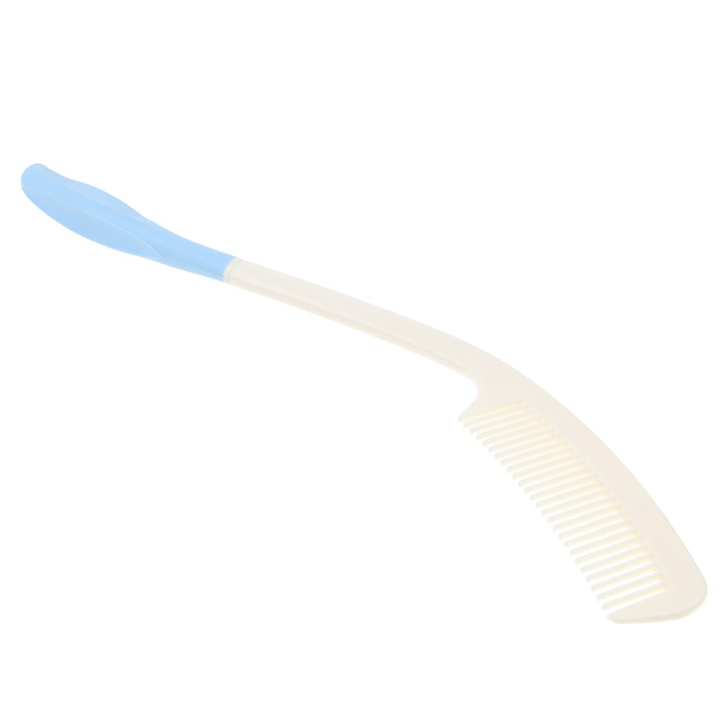 Haar Kam Haarborstel Tool Voor Ouderen Artritis Hand-Gehandicapte Lange Handvat
