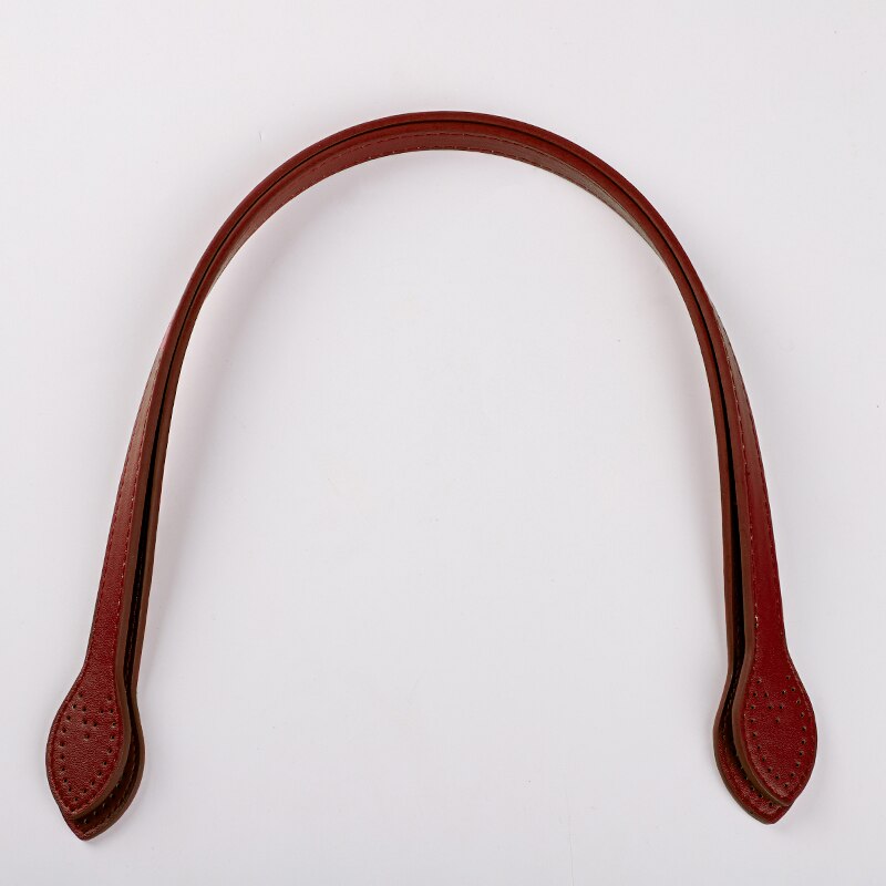 1 Pair Leather bag Handles 58cm Bag Belt Accessories For Bags DIY Replacement Bag Handles Purse Strap Handbag Strap Bag strap: 1