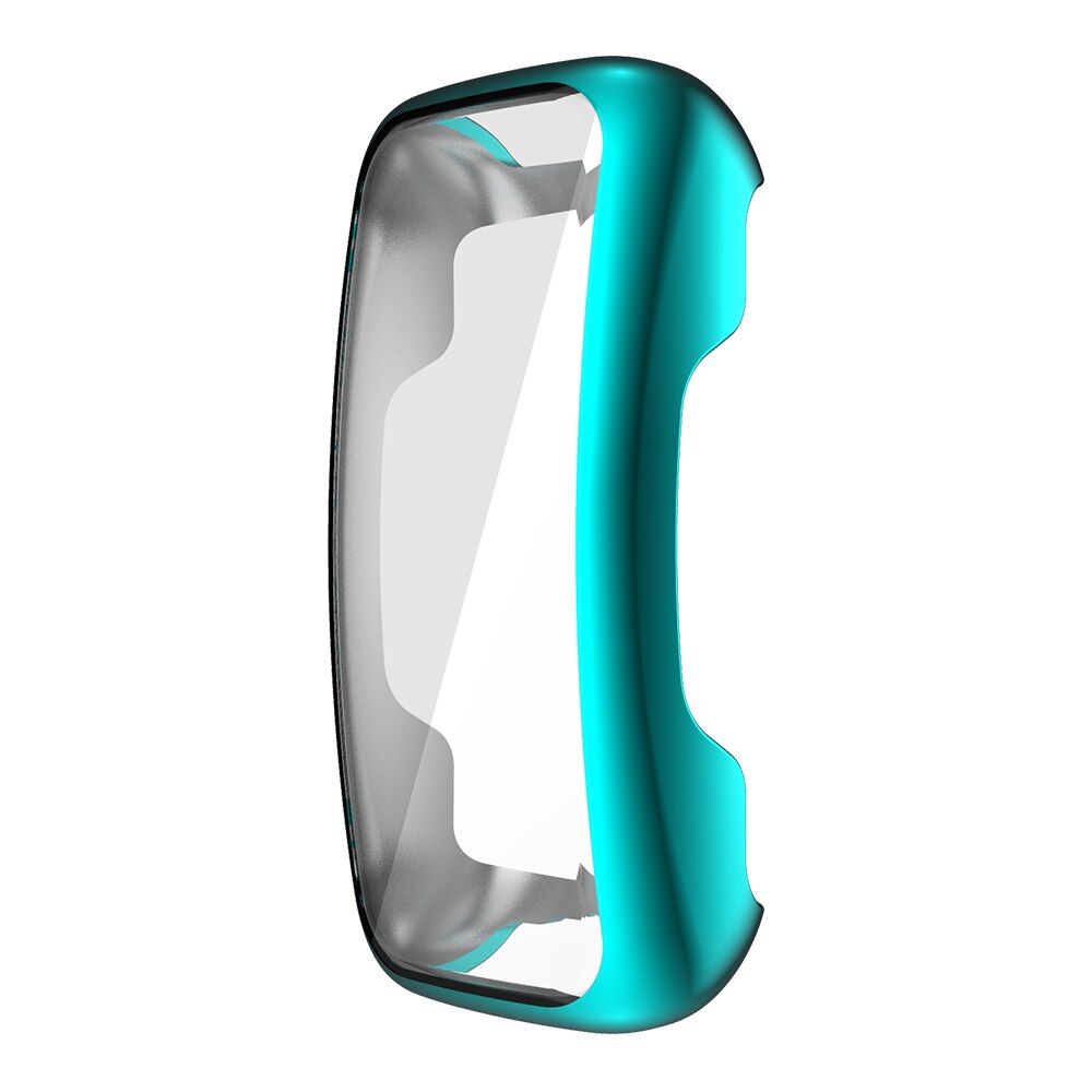 Screen Protector Cover for Fitbit Inspire 2 Watch Case Inspire2 Flexible TPU Bumper Scratch-resistant Soft Shell: Indigo