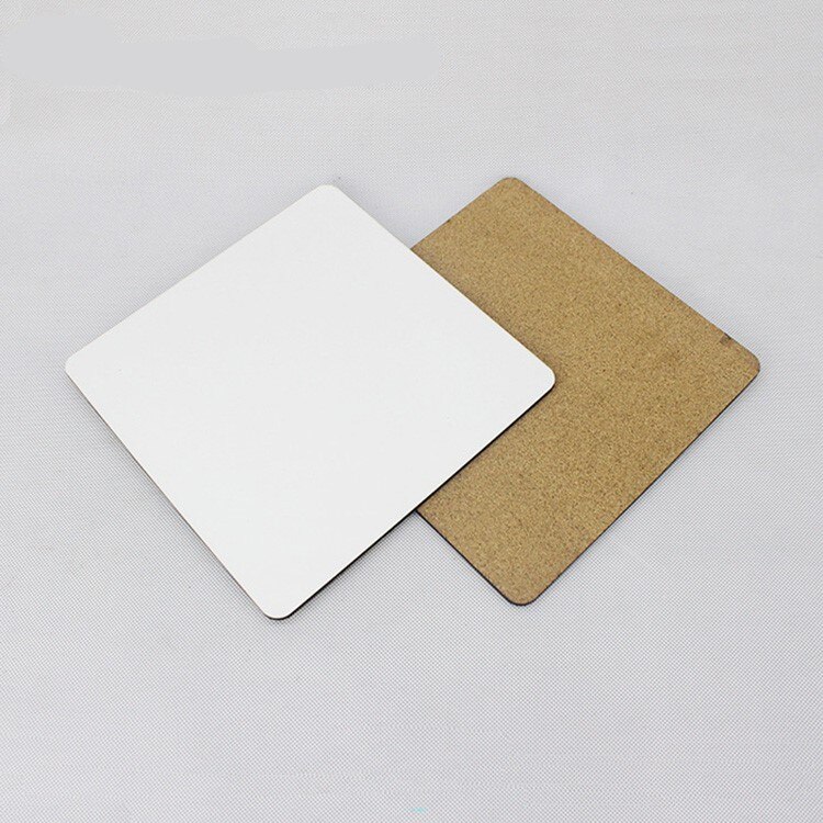 5pcs/lot DIY sublimation blank MDF Wooden Placemat kitchen accessories Hardboard Dry Erase Board Sublimation INK Printing