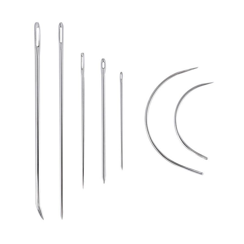 22/29pcs Upholstery Repair Kit Leather Sewing Craft Tool Kit Large-eye Stitching Needles