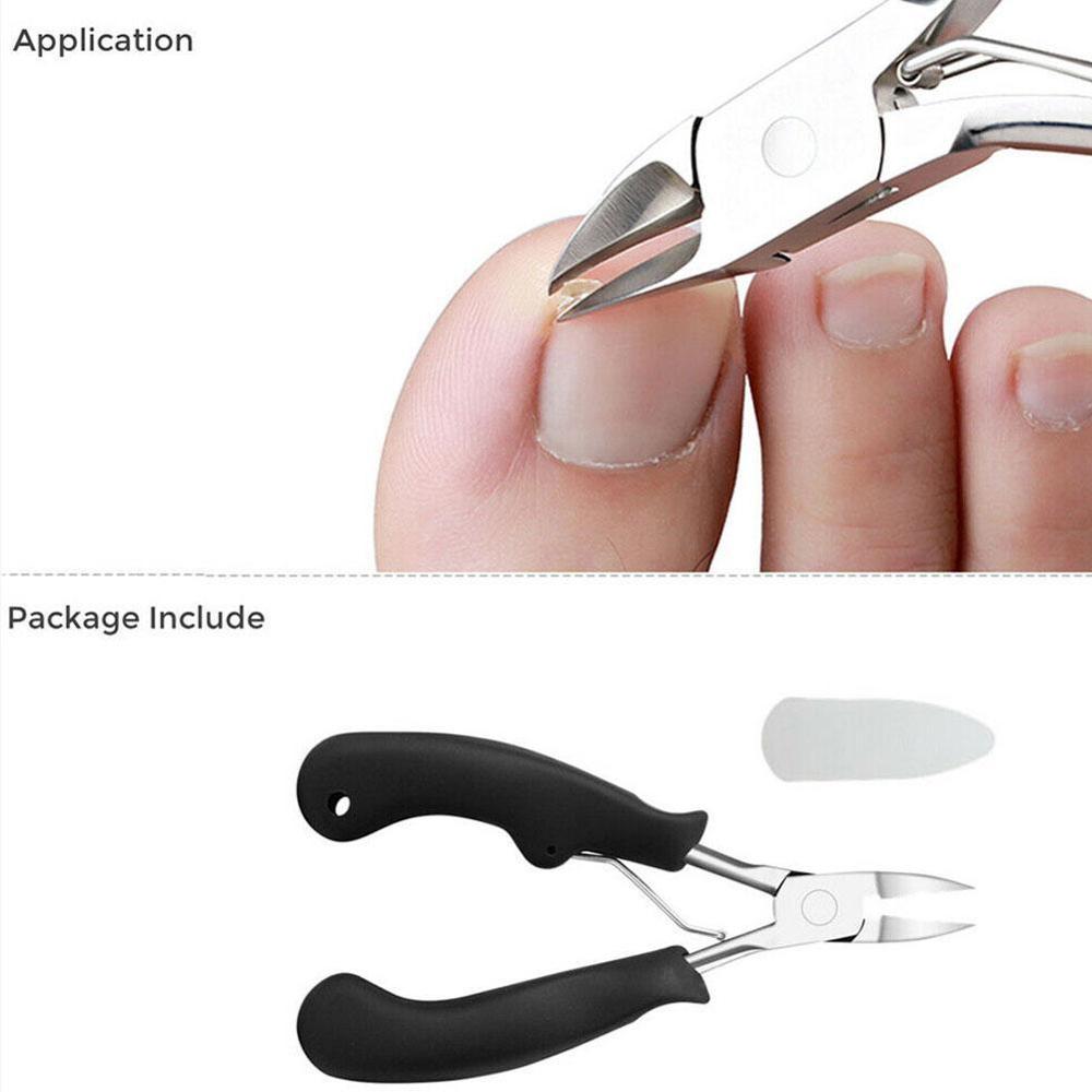 Dedo do pé cortadores de unhas encravados unha manicure pedicure podologia correção pinças cutícula removedor dedo ferramentas de cuidados com os pés