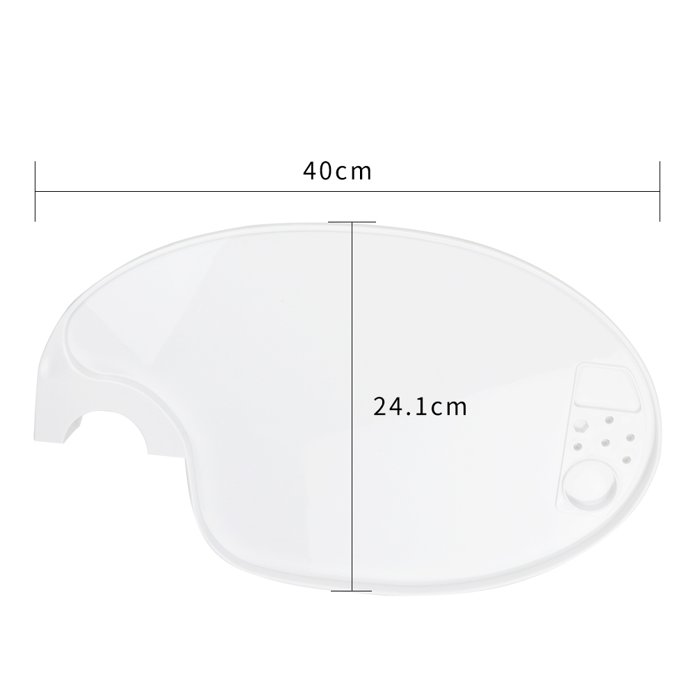 tannlege scaler brett plastplate stolpemontert hylle brett bordform klinikk tannlegestol tilbehør til tannlegeenhet: 45mm