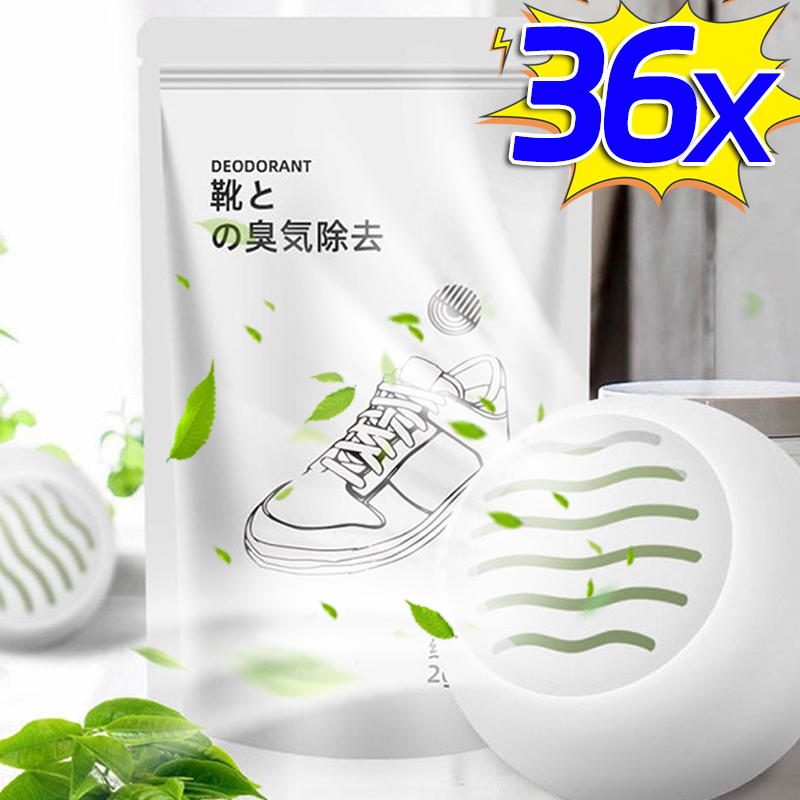 36/1Stck Deodorant Erfrischer Bälle für Schuhe Multifunktions Jasmin Duft Erfrischer Schuhe Schuh Schrank Toilette Desodor ierung