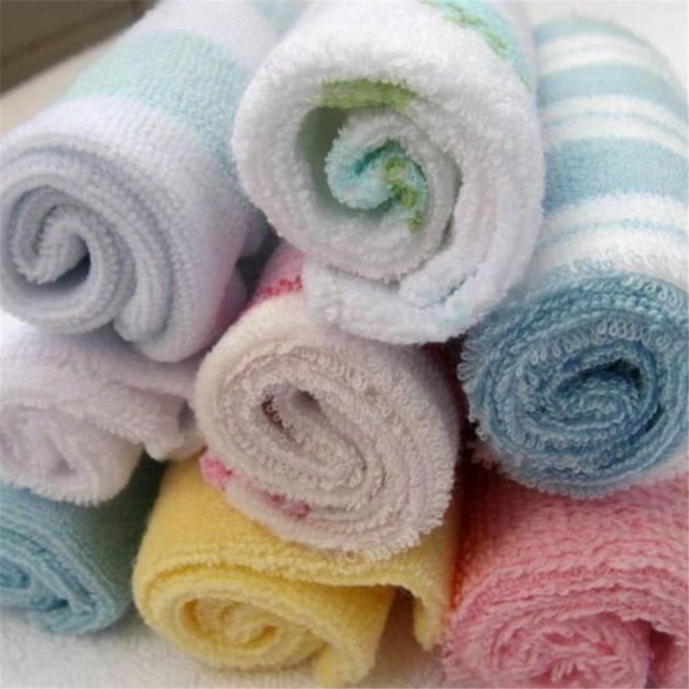 8 Stks/pak Katoenen Baby Verpleging Handdoeken Slabbers Zakdoek Handdoek Washandje Pasgeboren Jongens Meisjes Voeden Katoen Slabbetjes Voor Kinderen