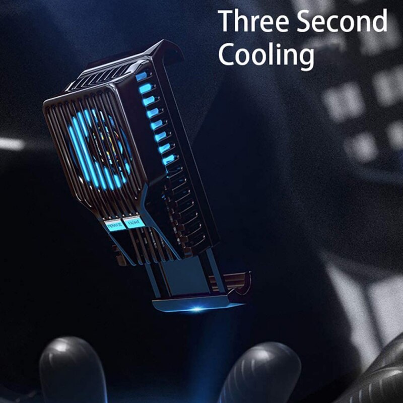 Portable Game Mobile Phone Cooler Cooling Fan Game Heatsink Audio Aux Radiator For IPhone/Samsung/Xiaomi Accessories