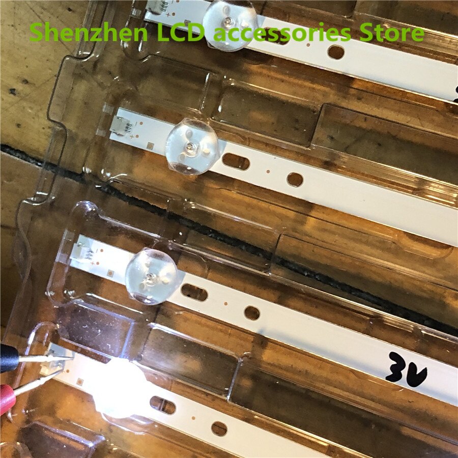 12Pieces/lot 32 inches LED LCD TV backlight bar 6LEDS 57CM 3V