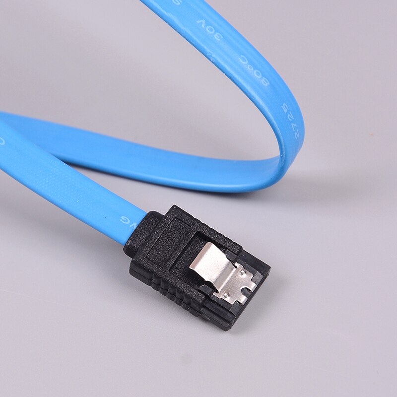 2pcs HDD SSD SATA 3.0 III 6Gb/s Straight Cables Right Angle Hard Disk Drive Data Cable SATA 3 Cable Flat Data Cord for HDD SSD