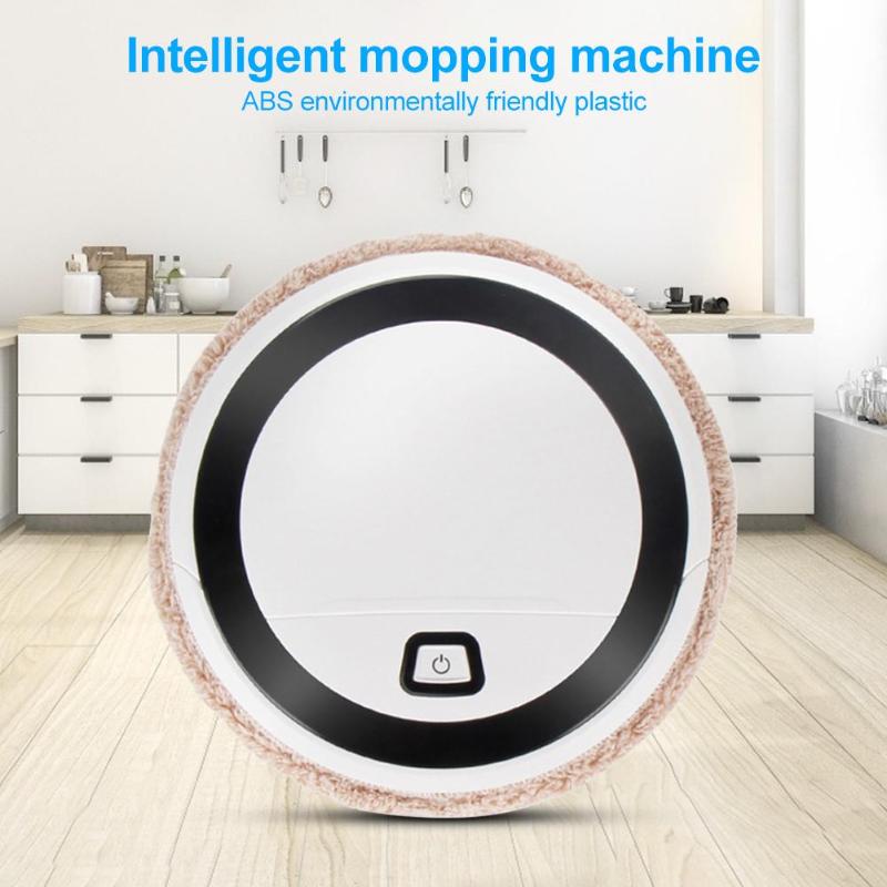 USB Robot Cleaner Smart Floors Mopping Machine Wireless Automatic Dry Wet Sweeping Vacuum Cleaner Rotary Cleaning Appliances