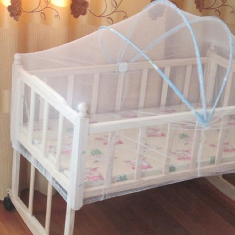 Maat S/M/L Baby Crib Netting Zomer Anti-Muggen Insect Baby Veilig Tegen Muggen Cradle Bed netto Whilte