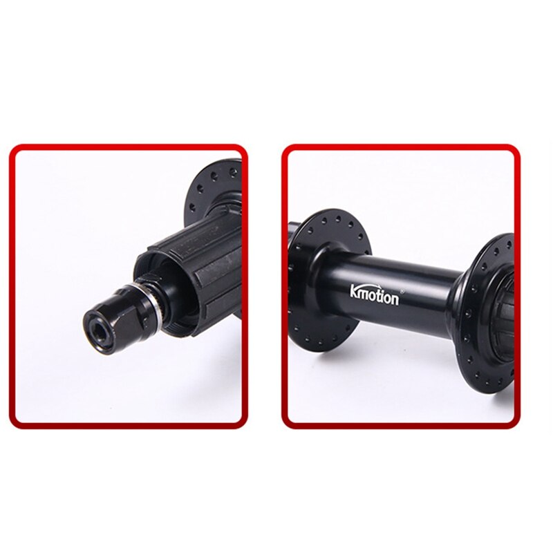 Kmotion Mountain Bike Rear Hub V-Brake Aluminum Alloy Rear Hub Cassette Hub With Quick Disassembly Inspection