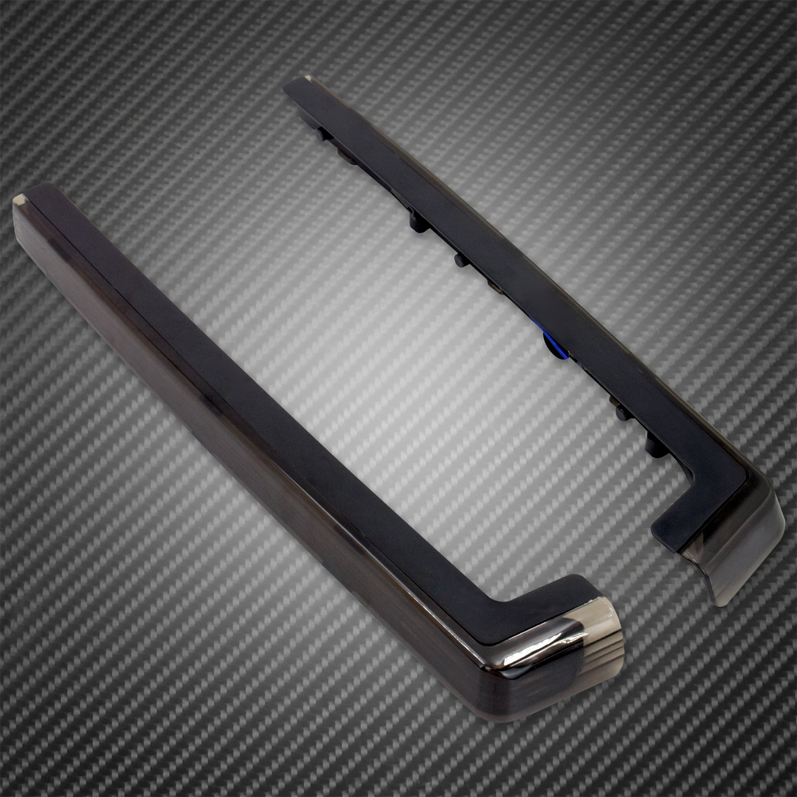 Motorcycle Red/Smoke LED Tour Pak Pack Accent Side Panel Light For Harley Touring FLHR FLHX Road King Street Road Glide 2006-Up